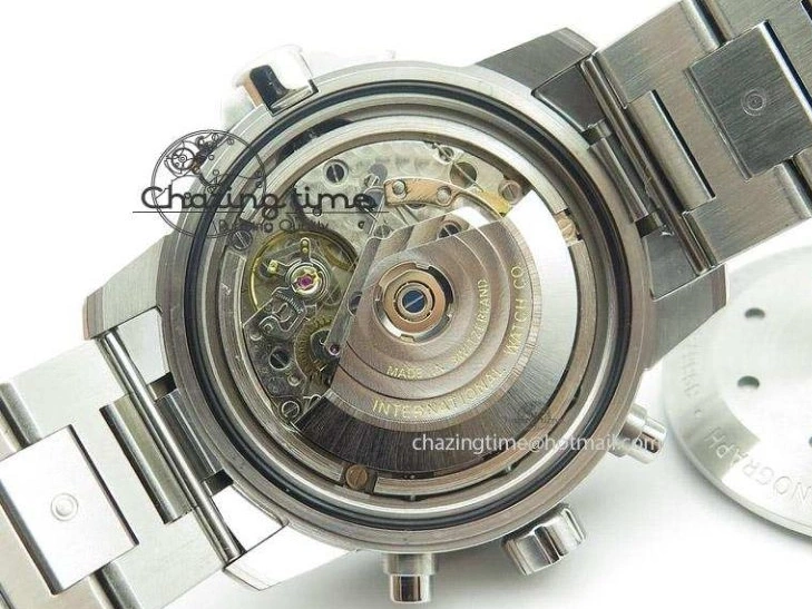 MIROTIME 0806 Versatile Aquatimer Chrono IW376803 V6F 1:1 Best Edition White Dial On SS Bracelet A 7359